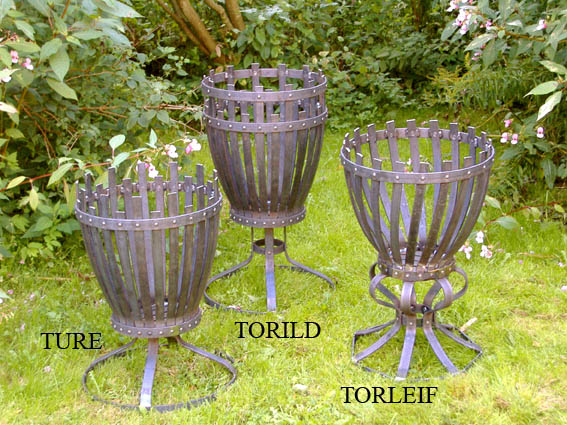 Eldkorgar Ture, Torild, Torleif